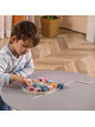 VIGA PolarB Sorter Kształtów Zegar nawlekanka Montessori