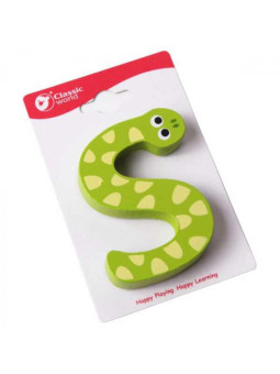 CLASSIC WORLD Drewniana Literka S