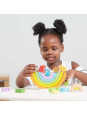 VIGA Drewniana Tęcza Układanka Klocki Kreatywne Montessori VIGA Drewniana Tęcza Układanka Klocki Kreatywne Montessori
