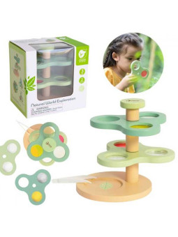 CLASSIC WORLD Mikroskop 2w1 Lupa dla Dzieci Eksploracja Świata Przyrody