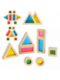 TOOKY TOY Drewniane Kolorowe Klocki Lustra Zestaw 8 el. FSC TOOKY TOY Drewniane Kolorowe Klocki Lustra Zestaw 8 el. FSC