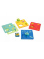TOOKY TOY Układanka Montessori Kształty i Kolory Zwierzątka 6 Planszy FSC TOOKY TOY Układanka Montessori Kształty i Kolory Zwierzątka 6 Planszy FSC
