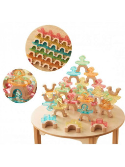 Masterkidz Gra zręcznościowa Balansujące ludziki Figurki alfabet 26 szt.