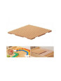 MASTERKIDZ Drewniany Stół Edukacyjny + AKCESORIA STEM WALL + 135 Klocków
