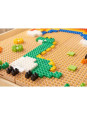 MASTERKIDZ Drewniany Stół Edukacyjny + AKCESORIA STEM WALL + 359 el.