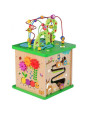 TOOKY TOY Kostka Edukacyjna Sorter Labirynt Przeplatanka Zwierzątka