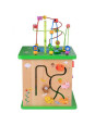 TOOKY TOY Kostka Edukacyjna Sorter Labirynt Przeplatanka Zwierzątka