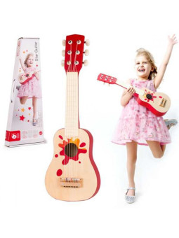 CLASSIC WORLD Drewniana Gitara dla Dzieci Akustyczna