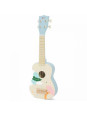 CLASSIC WORLD Drewniane Ukulele Gitara dla Dzieci Niebieskie CLASSIC WORLD Drewniane Ukulele Gitara dla Dzieci Niebieskie
