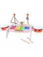 CLASSIC WORLD Zestaw Instrumenty Muzyczne dla Dzieci Ksylofon Tarka Cymbałki Bębenki Talerz Pałeczki Trójkąt Dzwonek 9 el. CLASSIC WORLD Zestaw Instrumenty Muzyczne dla Dzieci Ksylofon Tarka Cymbałki Bębenki Talerz Pałeczki Trójkąt Dzwonek 9 el.