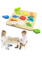 Drewniany Sorter Kształtów Masterkidz Kolorowe Zwierzątka Montessori Drewniany Sorter Kształtów Masterkidz Kolorowe Zwierzątka Montessori