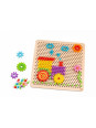 TOOKY TOY Mozaika Montessori Układanka z Pinezkami Wpinaczka 88 el. TOOKY TOY Mozaika Montessori Układanka z Pinezkami Wpinaczka 88 el.
