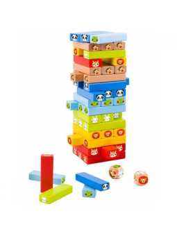 TOOKY TOY Gra Zręcznościowa Zwierzęta 82 el.