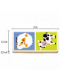 Drewniana gra Domino Farma Viga Toys 28 elementów Montessori Drewniana gra Domino Farma Viga Toys 28 elementów Montessori