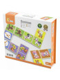 Drewniana gra Domino Farma Viga Toys 28 elementów Montessori Drewniana gra Domino Farma Viga Toys 28 elementów Montessori