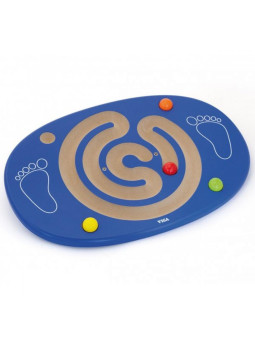 Viga Sensoryczna Drewniana Deska do balansowania z labiryntem