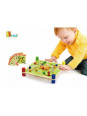 Drewniana Gra Edukacyjna Viga Toys Trop i Śledź Montessori