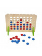 TOOKY TOY Drewniana Gra Logiczna 4 w Linii 45 el. TOOKY TOY Drewniana Gra Logiczna 4 w Linii 45 el.