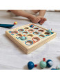 TOOKY TOY Gra dla Dzieci Drewniany Stół Latające Rybki 19 el. TOOKY TOY Gra dla Dzieci Drewniany Stół Latające Rybki 19 el.
