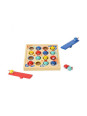 TOOKY TOY Gra dla Dzieci Drewniany Stół Latające Rybki 19 el. TOOKY TOY Gra dla Dzieci Drewniany Stół Latające Rybki 19 el.