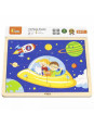 VIGA Drewniane Puzzle Podróż w Kosmos 16 elementów VIGA Drewniane Puzzle Podróż w Kosmos 16 elementów