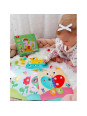 TOOKY TOY Układanka Klocki dla Dzieci Zwierzęta Dopasuj Nauka Kształtów Kolorów + Plansze TOOKY TOY Układanka Klocki dla Dzieci Zwierzęta Dopasuj Nauka Kształtów Kolorów + Plansze