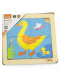 VIGA Poręczne Drewniane Puzzle Kaczuszka VIGA Poręczne Drewniane Puzzle Kaczuszka