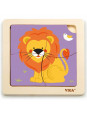 VIGA Poręczne Drewniane Puzzle Lew VIGA Poręczne Drewniane Puzzle Lew