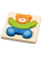 VIGA Pierwsze drewniane Puzzle maluszka Miś VIGA Pierwsze drewniane Puzzle maluszka Miś