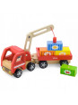 Drewniany Dźwig z kontenerami Viga Toys