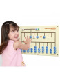 VIGA Tablica Sensoryczna do nauki liczenia Certyfikat FSC Montessori VIGA Tablica Sensoryczna do nauki liczenia Certyfikat FSC Montessori