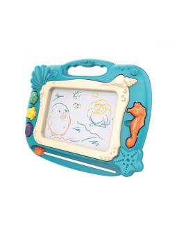 WOOPIE Znikopis Tablica Magnetyczna Kolorowa Stempelki Motyw Oceanu Zielony