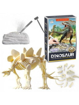 WOOPIE Zabawka Kreatywna Dinozaur Szkielet Wykopalisko Archeologiczne