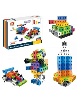 WOOPIE Klocki Konstrukcyjne 3D Sześciany 150 el.