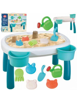 WOOPIE Stolik Wodny 2w1 Piaskownica 7 el.