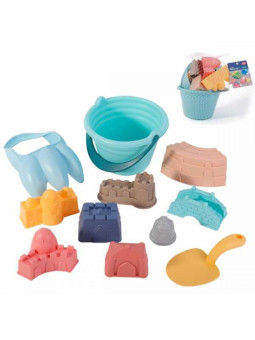 WOOPIE Zestaw do Piasku w Wiaderku 11 el.