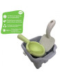 WOOPIE GREEN Zestaw do Piasku w Wiaderku Wieża 8 el. BIODEGRADOWALNY ORGANICZNY MATERIAŁ