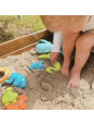 WOOPIE GREEN Zestaw do Piasku z Samochodzikiem 10 el. BIODEGRADOWALNY ORGANICZNY MATERIAŁ