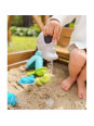WOOPIE GREEN Zestaw do Piasku z Samochodzikiem 10 el. BIODEGRADOWALNY ORGANICZNY MATERIAŁ