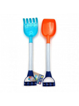 WOOPIE Zestaw Łopatka i Grabki 51 cm