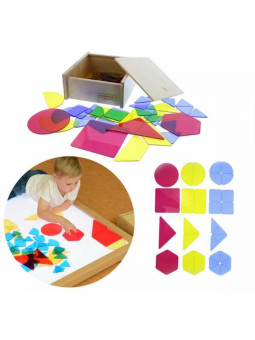MASTERKIDZ Półprzezroczyste Kształty Geometryczne