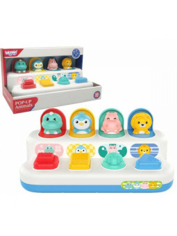 WOOPIE Zabawka Edukacyjna Wyskakujące Zwierzątka POP-UP