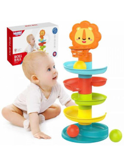 WOOPIE Tor Zjeżdzalnia Kulek Wieża z Piłeczkami Kulodrom