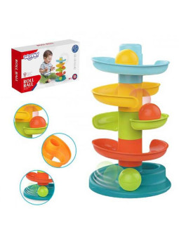 WOOPIE Kulodrom Tor Kulkowy Zestaw Spirala + 3 Kulki