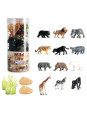 WOOPIE Zestaw Figurki Dzikie Zwierzęta 16 szt. - wersja 2 WOOPIE Zestaw Figurki Dzikie Zwierzęta 16 szt. - wersja 2