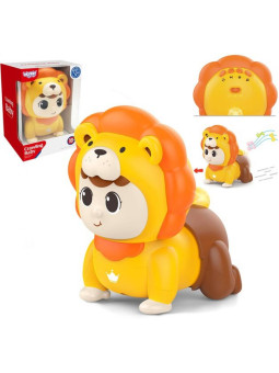 WOOPIE BABY Raczkujący Bobas Zabawka z Melodiami Świecąca Interaktywna