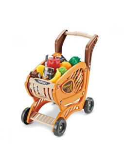 WOOPIE Wózek Sklepowy dla Dzieci Ruchome Elementy + 42 Akc.