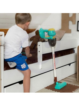 WOOPIE Interaktywny Odkurzacz Dino 3w1 Funkcja Ssania Światło Dźwięk