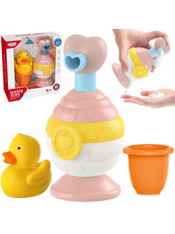 WOOPIE BABY Zabawki do Kąpieli Kubeczek + Kaczuszka + Dozownik Mydła Zestaw