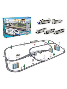 WOOPIE Kolejka Elektryczna Ogromny 914 cm Tor Most Tunel 86 el.